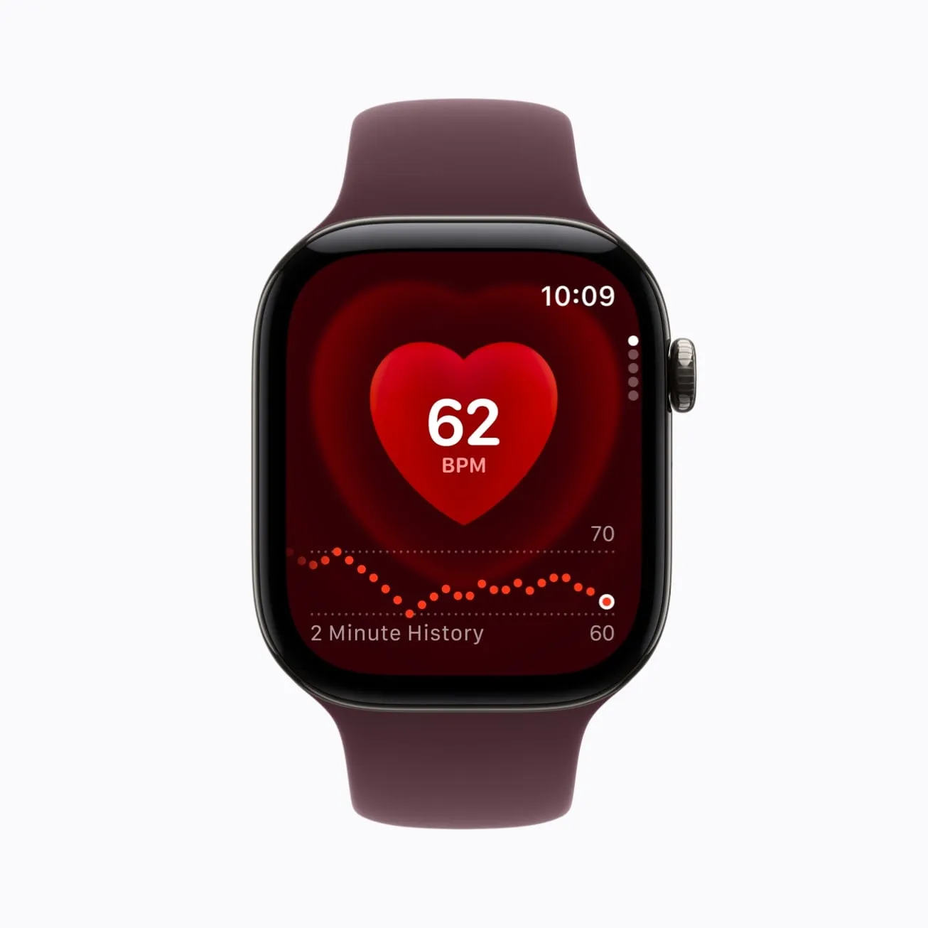 Puls-appen på Apple Watch Series 12