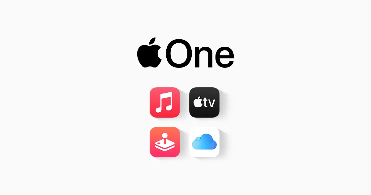 Apple One samler Apple TV, Apple Music, Apple Arcade og iCloud+ i et abonnement