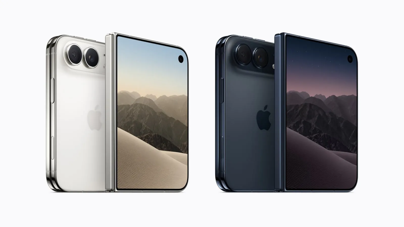iPhone Duo i to farver, foldet sammen