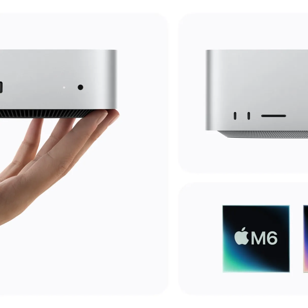 Den nye Mac mini og Mac Studio
