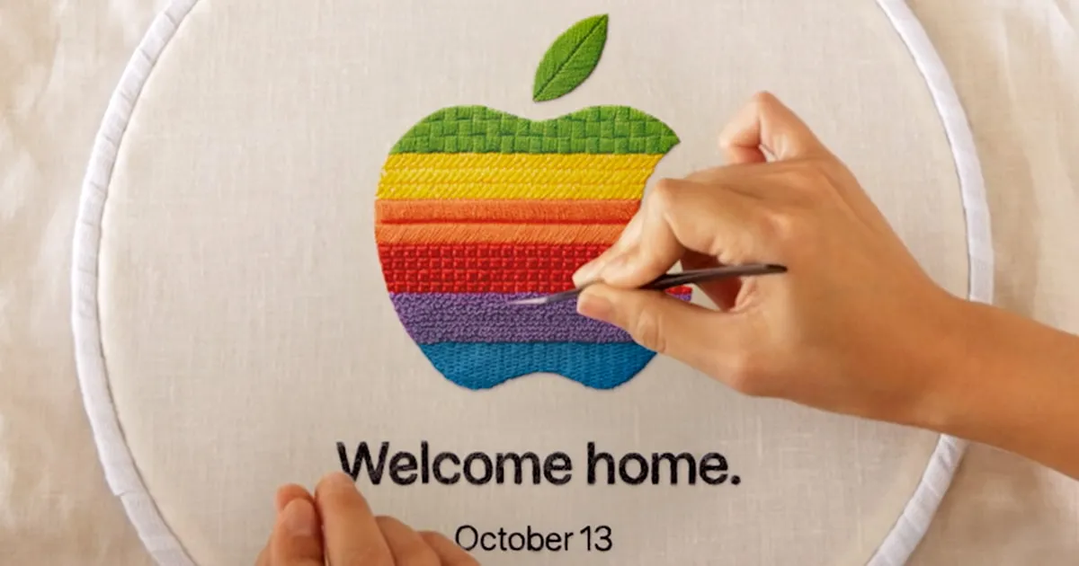 Apples teaser til eventet "Velkommen hjem" den 13. oktober