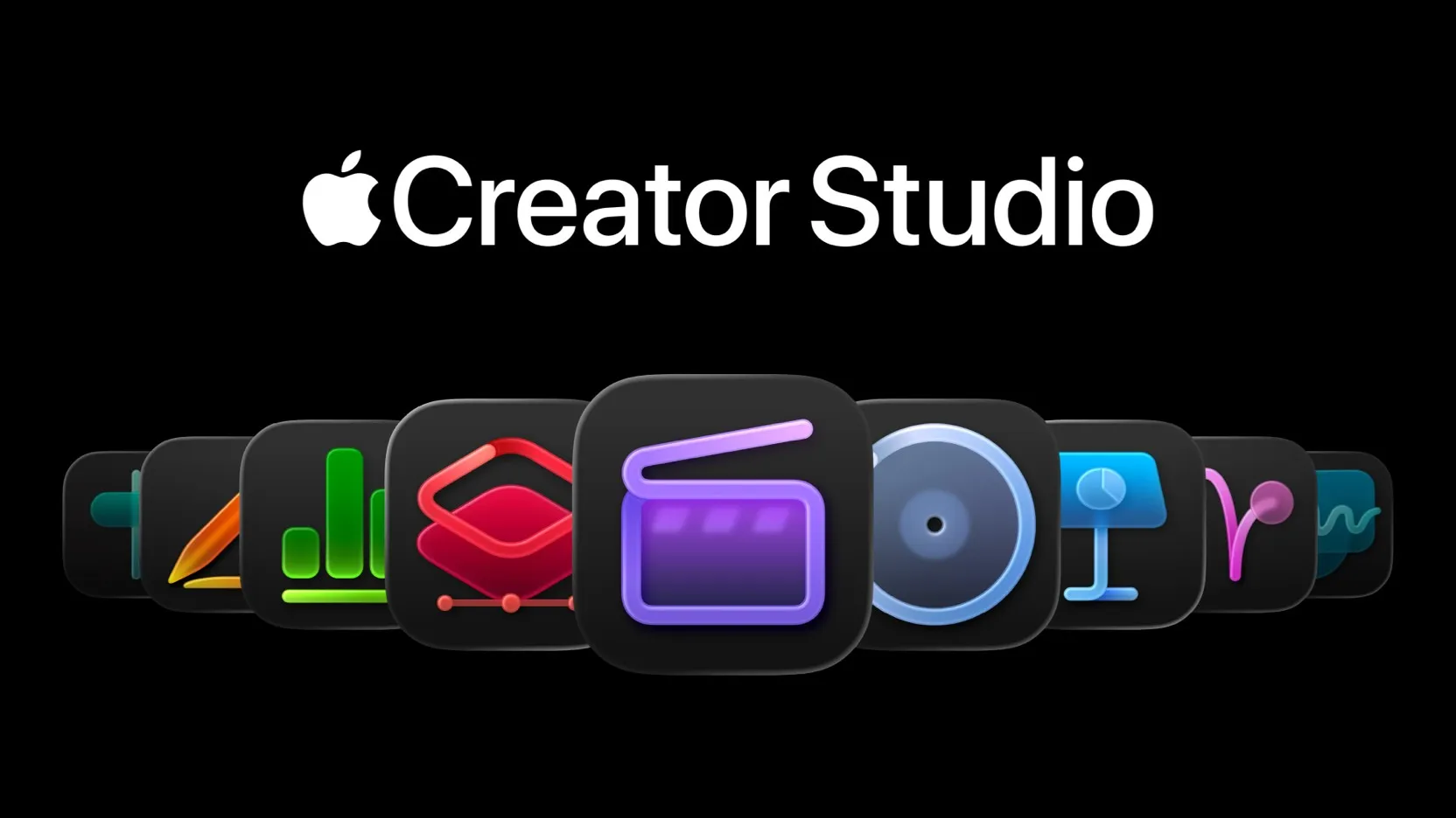 Logoet for Apple Creator Studio.