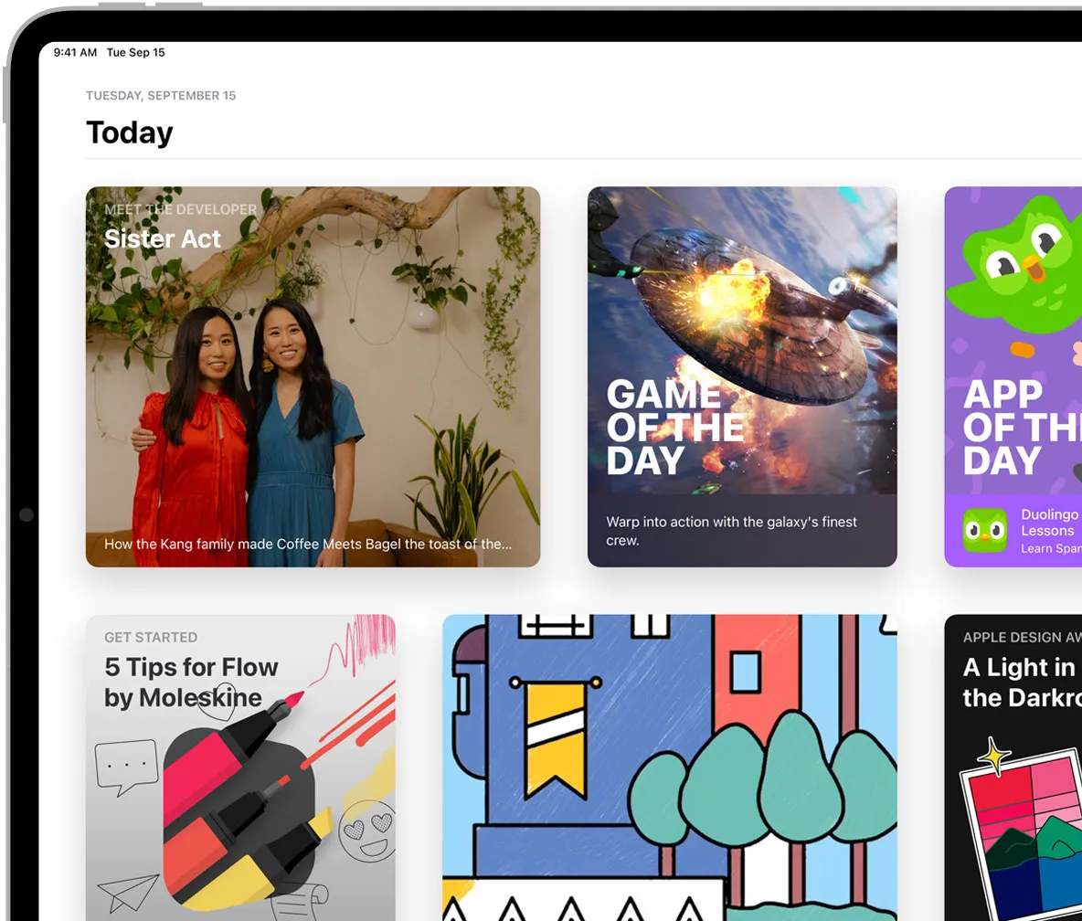 App Store, billede fra Apple