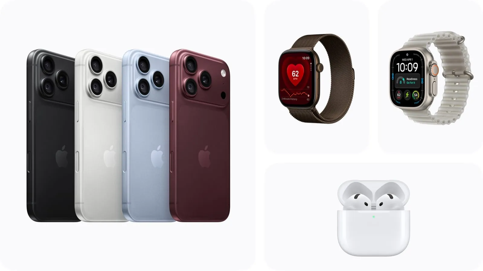 iPhone 18 Pro, Apple Watch Series 12, Apple Watch Ultra 4 og AirPods 5