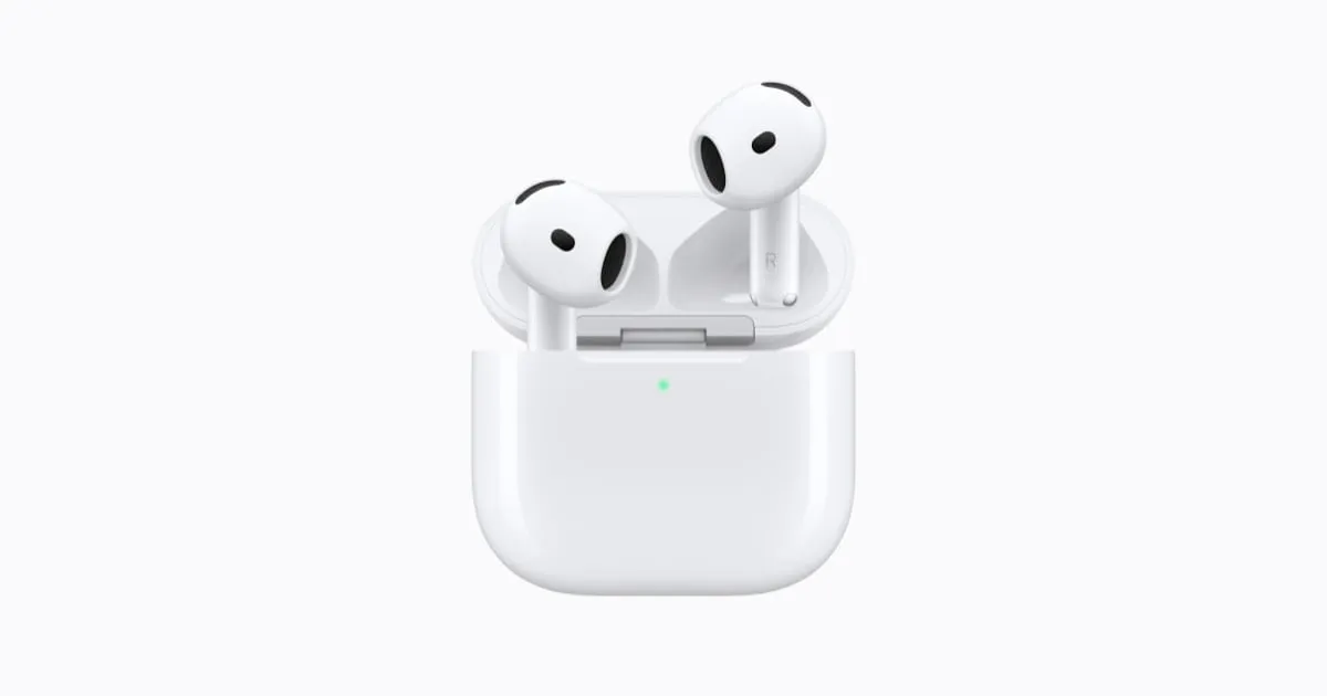AirPods 5 og opladningsetuiet