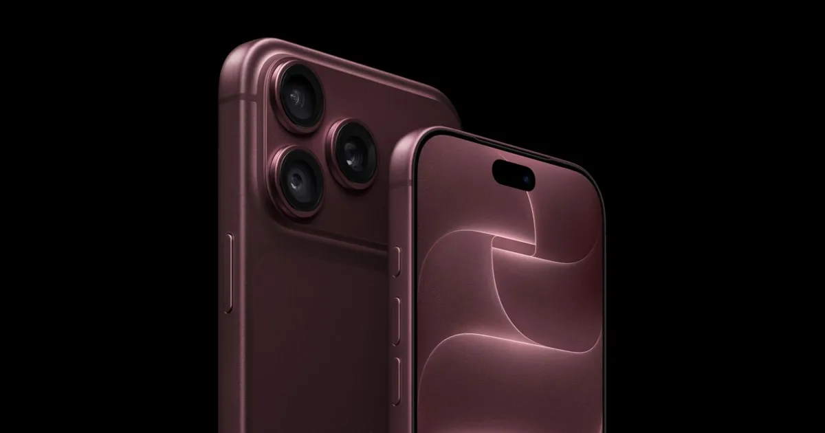 Apple debuts iPhone 18 Pro and iPhone 18 Pro Max, billede fra Apple