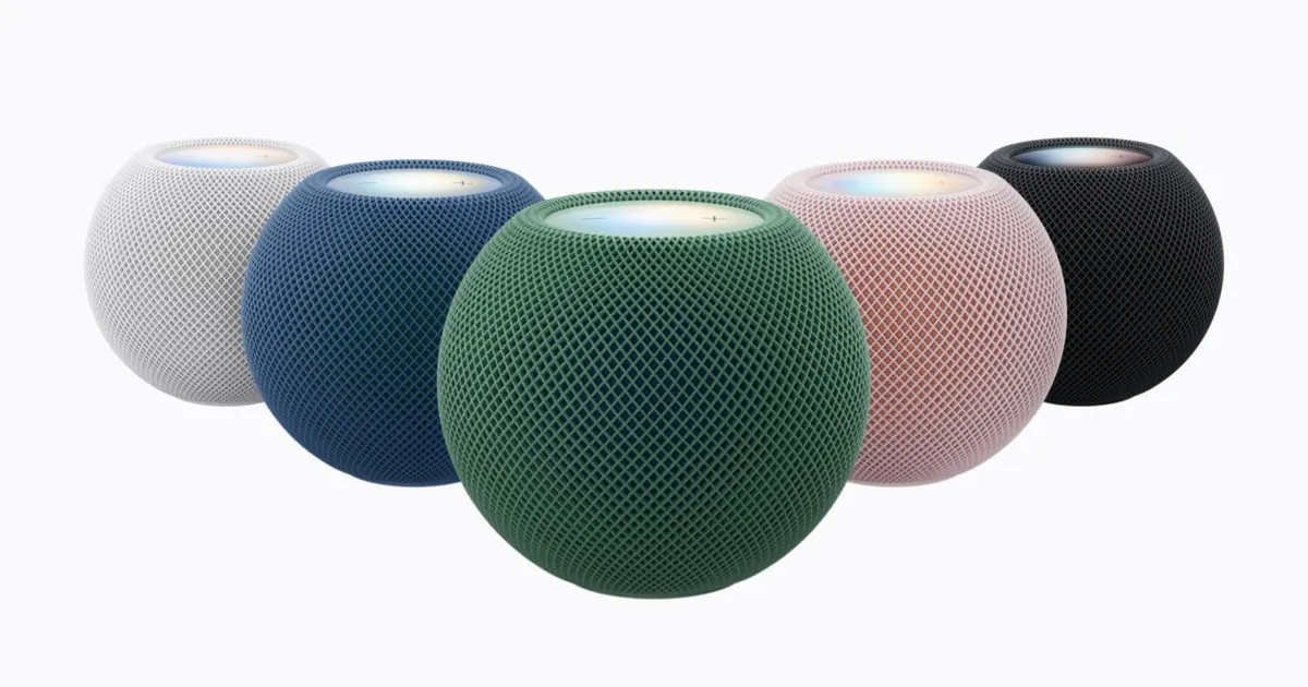 Apple introducerer den nyeste generation af HomePod mini, billede fra Apple
